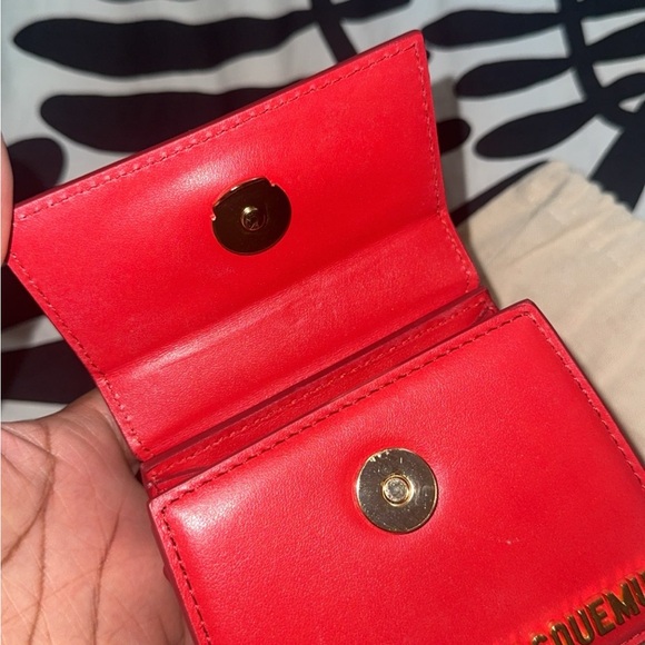 Jacquemus Red Le Chiquito Mini Bag with Gold Hardware - Picture 6 of 9